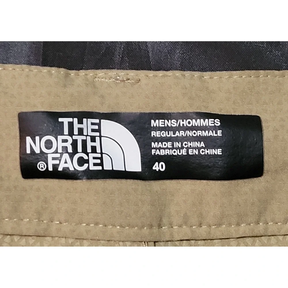 The North Face Men's 40 Pura Vida 2.0 Shorts NF00CE6M Tan Polyester Cargo Pocket